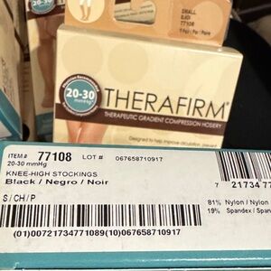 Black Knee-High Stockings